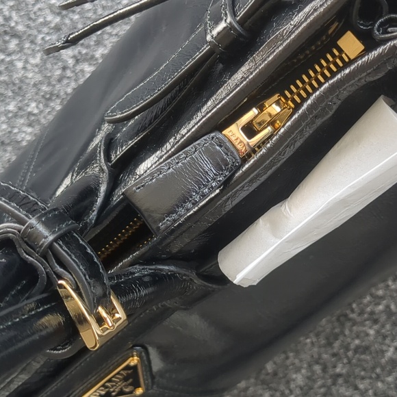 NWT Prada Large Belted Handbag - Picture 8 of 11